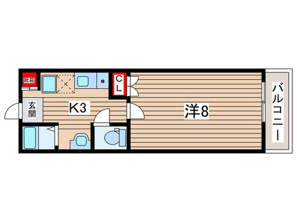 龍安寺コープの物件間取画像